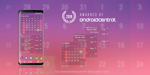 Calendar Widget: Month + Agenda