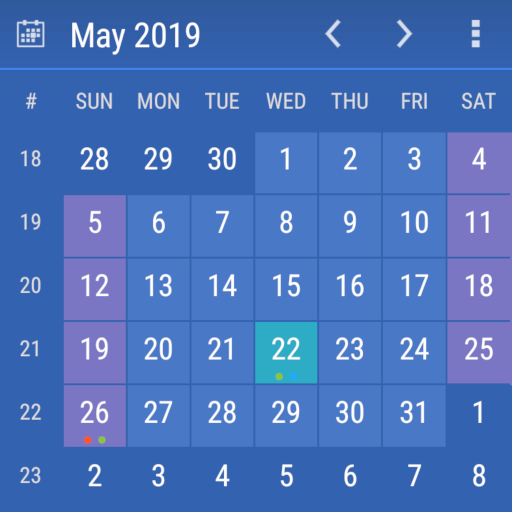 Calendar Widget: Month + Agenda 7.0 (Unlocked) Pic