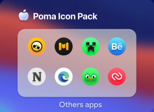 Poma Big Sur Round Icon Pack