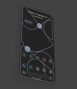 Pix Material Dark Icon Pack