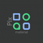 Pix Material Dark Icon Pack 5.PreBuild (Patched) Pic