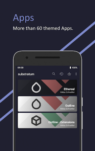 Ethereal for Substratum • Q, Pie, Oreo, Nougat