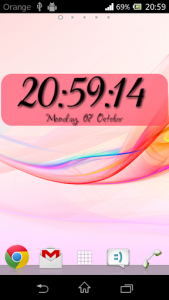 DIGI Clock Widget Plus