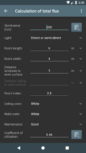 Lighting Calculations