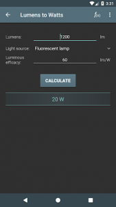 Lighting Calculations