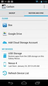 Helium - App Sync and Backup