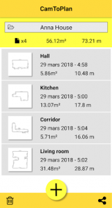 CamToPlan - AR measurement / t