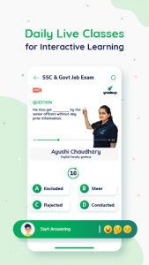 Exam Preparation App: Free Mock Test, Live Classes