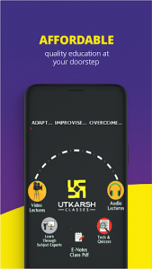 Utkarsh App :  Your Smart E - Learning Solution