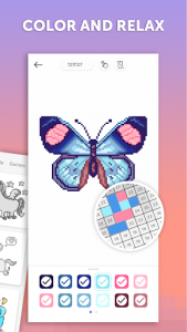PixelArt: Color by Number, Sandbox Coloring Book