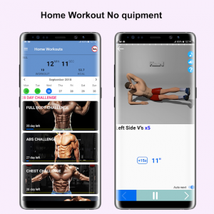 Home Workouts - No equipment - Lose Weight Trainer