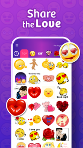 WhatsLov: Love Emojis, Stickers & WAStickerApps