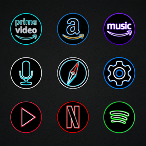 Pixly Dark  - Icon Pack