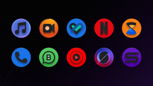 Baked - Dark Android Icon Pack