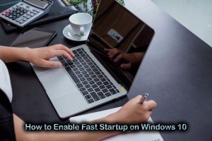 how to Enable Startup on Windows 10
