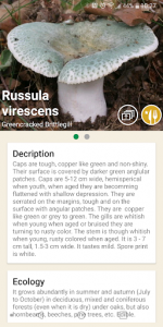 Mushrooms app