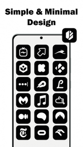 iOS 14 Black - Icon Pack