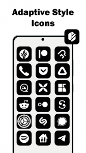 iOS 14 Black - Icon Pack