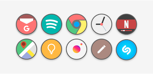 Flat Circle – Icon Pack 7.4 (Patched)