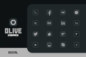 Olive Icon pack