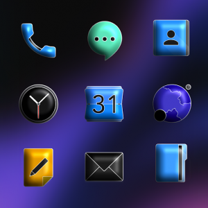 FluOxigen 3D - Icon Pack