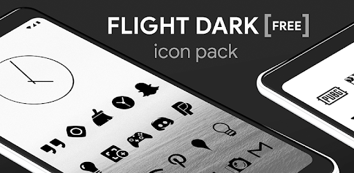 Flight Dark Pro – Icon Pack 3.4.3 (Patched)