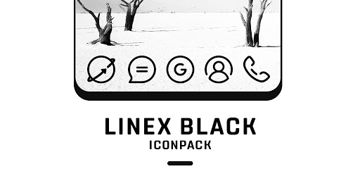 LineX Black Icon Pack 3.5 (Patched)