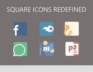 Squared Icon Pack