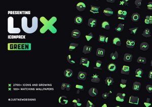 Lux Green Icon Pack