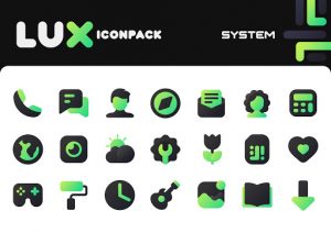 Lux Green Icon Pack