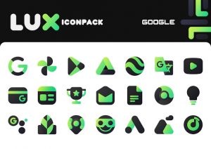 Lux Green Icon Pack