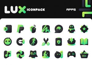 Lux Green Icon Pack