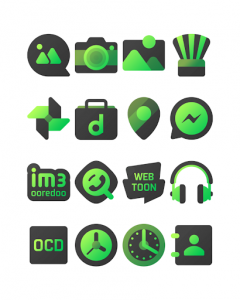 Blackdiant Green - Icon Pack