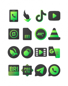 Blackdiant Green - Icon Pack
