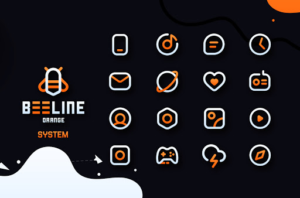 BeeLine Orange IconPack
