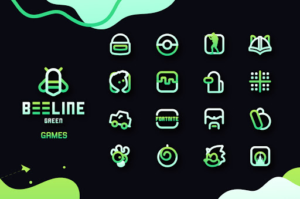 BeeLine Green Iconpack