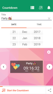 Countdown Days App & Widget