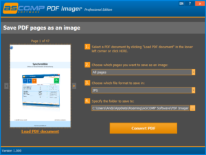 PDF Imager 1.00 Professional (Crack Soft)