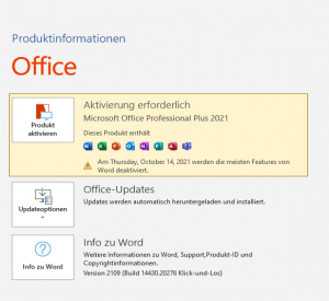 Microsoft Office Professional Plus 2021 v2109.14430.20276 (x86/x64)
