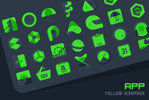 Atom Green IconPack 1.0 (Patched)
