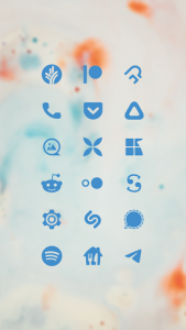 Blue Minimal - Icon Pack