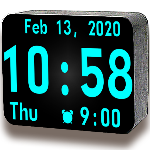 Huge Digital Clock MOD APK 7.4.6 Pic