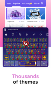 Design Keyboard - Fonts, Emoji