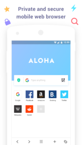 Aloha Browser Lite - Private b