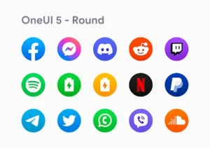 OneUI 5 - Round Icon Pack