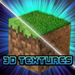 3D Textures for Minecraft 1.3.2 (Pro)