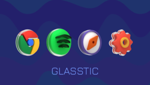 Glasstic 3D Icon Pack