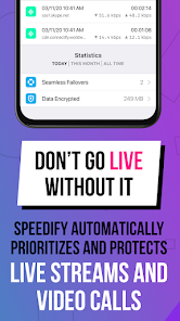 Speedify - Live Streaming VPN