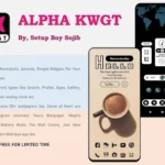 Alpha KWGT MOD APK 5.1.0 Pic