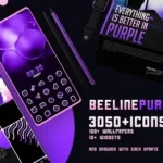 BeeLine Purple Iconpack 2.1 (Patched) Pic